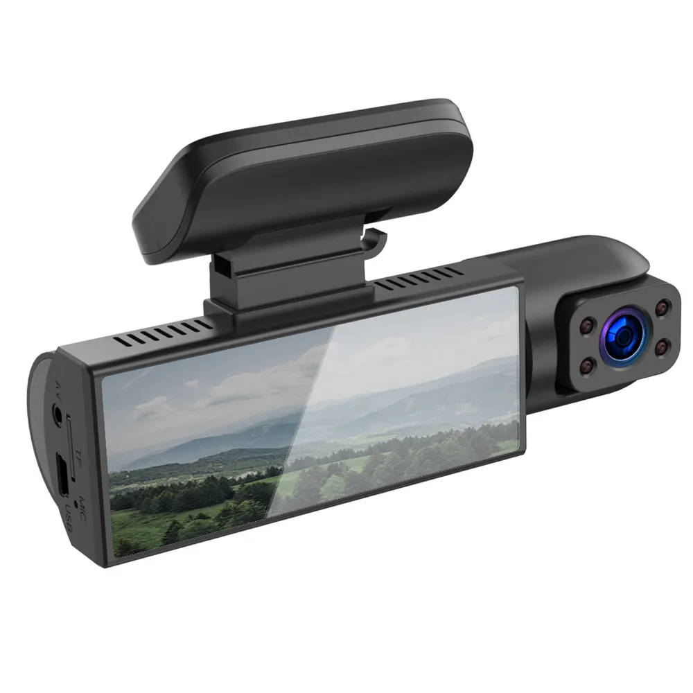 Bilişim Burada M8 Kameralı Hd 1080P 3-16 inç çift Lens Kamera Geniş Açı Kamera Kaydedici Wıfı Bağlantısı Otomatik Araç içi Güvenlik Kamerası